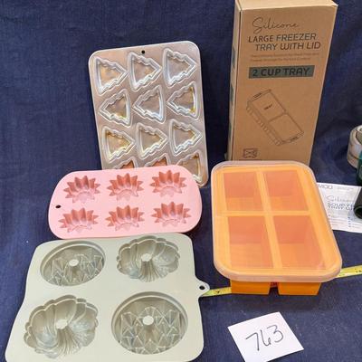 Silicone Baking and Freezing Lot