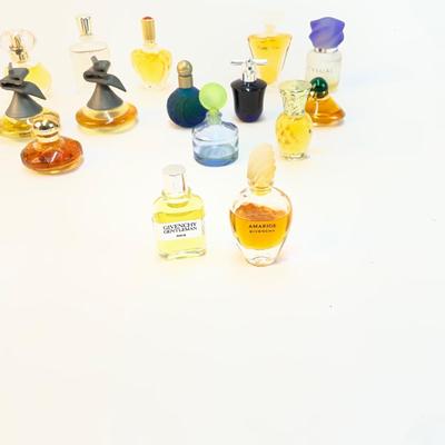 253 Assorted Mini Perfume Bottles