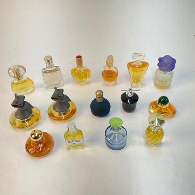 253 Assorted Mini Perfume Bottles