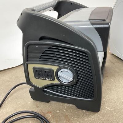 262 Lasko Floor Fan with Honeywell Air Purifier