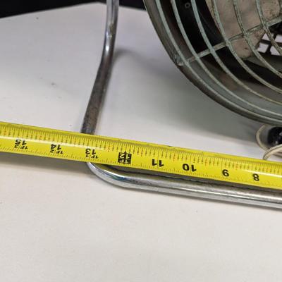 Vintage Kart Baby Blue Fan (Untested)