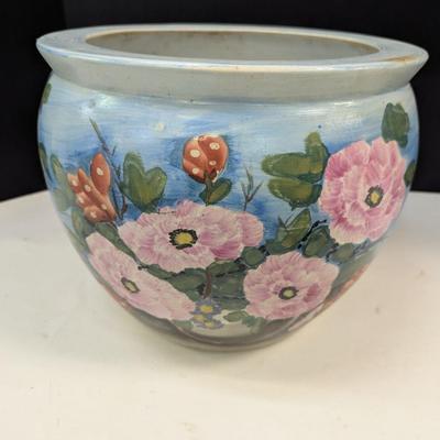 Decorative Colorful Pot Flower Design