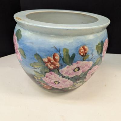 Decorative Colorful Pot Flower Design