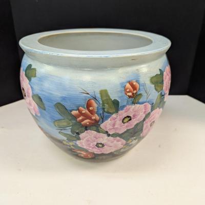 Decorative Colorful Pot Flower Design