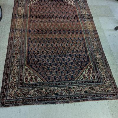Antique Oriental Area Rugs Approx 50" x 80"