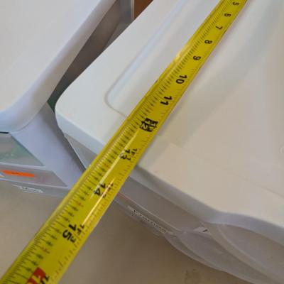 Storage Drawers with Assorted Crafting Accessories- Approx 14 1/2" x 13" x 11