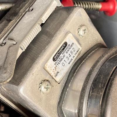 LOT 52: Collection of Air Gun Tools and Accessories (Chicago Pneumatic Impact Wrench, Mechanic's Sanders, Chief Air Needle Scaler,...