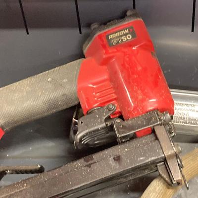 LOT 52: Collection of Air Gun Tools and Accessories (Chicago Pneumatic Impact Wrench, Mechanic's Sanders, Chief Air Needle Scaler,...