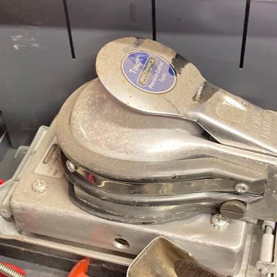 LOT 52: Collection of Air Gun Tools and Accessories (Chicago Pneumatic Impact Wrench, Mechanic's Sanders, Chief Air Needle Scaler,...