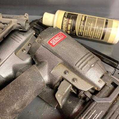 LOT 54: Collection of Nailing Tools - Senco, Porter Cable and More