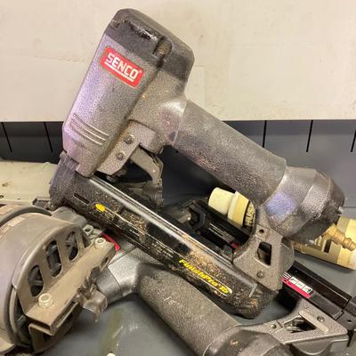 LOT 54: Collection of Nailing Tools - Senco, Porter Cable and More