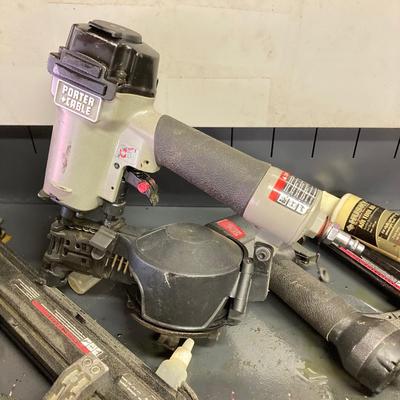 LOT 54: Collection of Nailing Tools - Senco, Porter Cable and More