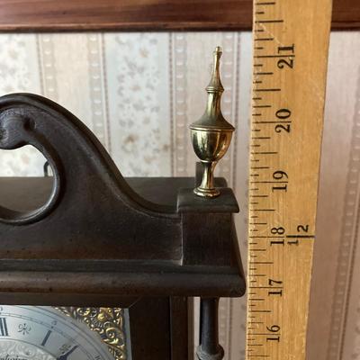 LOT 55: Vintage Centurion (Korea) 35 Day Mantle Clock with Key