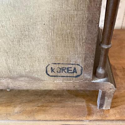 LOT 55: Vintage Centurion (Korea) 35 Day Mantle Clock with Key