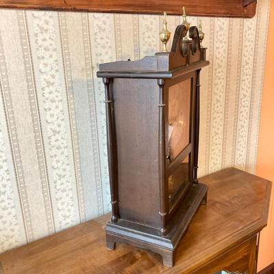 LOT 55: Vintage Centurion (Korea) 35 Day Mantle Clock with Key