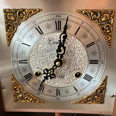 LOT 55: Vintage Centurion (Korea) 35 Day Mantle Clock with Key