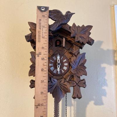 LOT 58: Vintage Wooden Cuckoo Clock