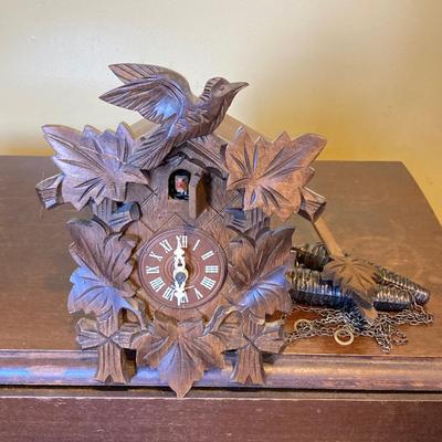 LOT 58: Vintage Wooden Cuckoo Clock