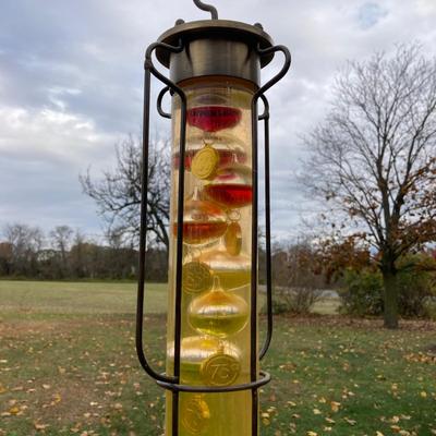 LOT 60: Vintage Hanging Galileo Thermometer