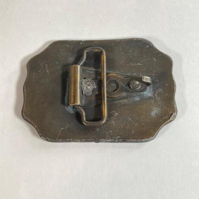LOT 62: Vintage Belt Buckles - Southern Comfort, Red Man Chewing Tobacco and More