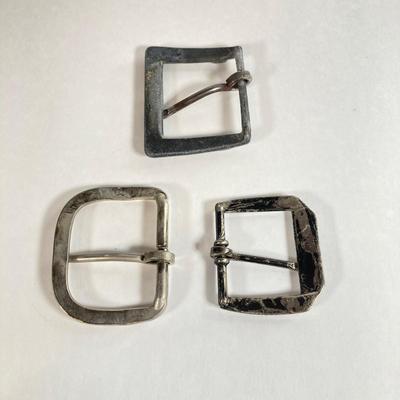 LOT 62: Vintage Belt Buckles - Southern Comfort, Red Man Chewing Tobacco and More