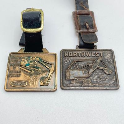 LOT 64: Vintage USS Suribachi AE 21 Belt Buckle in Original Box, Pennsylvania Ship Building DynaBuckle Brass Belt Buckle with Pair of...