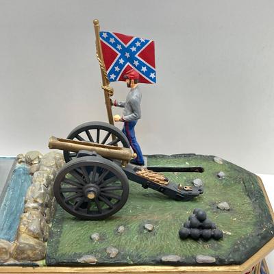 LOT 67: Vintage The Franklin Mint "Battle of Fort Sumter" Mechanical Bank