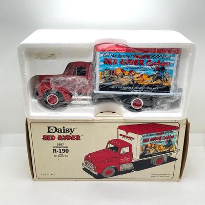 LOT 70: First Gear Daisy Red Ryder Collector Series 1957 International R-190 with Dry Goods Van by Toy Collector Club of America in...
