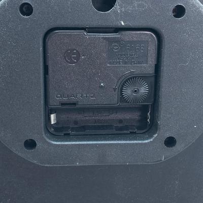 LOT 77: Vintage John Wayne Quartz Wall Clock with Collection of Books