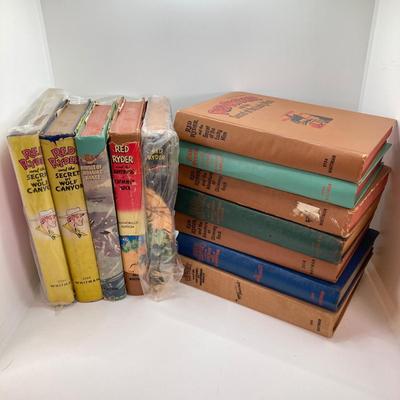 LOT 80: Collection of Vintage Red Ryder Books