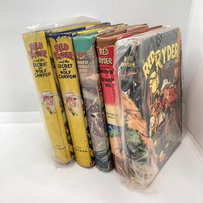 LOT 80: Collection of Vintage Red Ryder Books