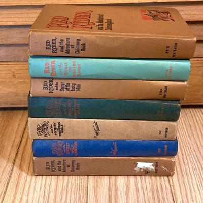 LOT 80: Collection of Vintage Red Ryder Books