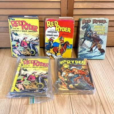 LOT 80: Collection of Vintage Red Ryder Books