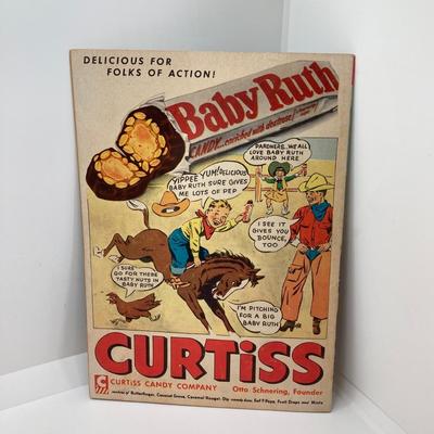 LOT 81: Vintage Western Themed Collection - Quilted Throw Blanket, Red Ryder Comic, Black and White Photographs