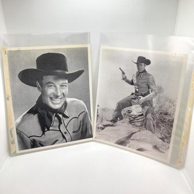 LOT 81: Vintage Western Themed Collection - Quilted Throw Blanket, Red Ryder Comic, Black and White Photographs