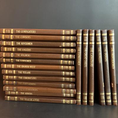 LOT 85: Time-Life Books The Old West Collection (19volumes)