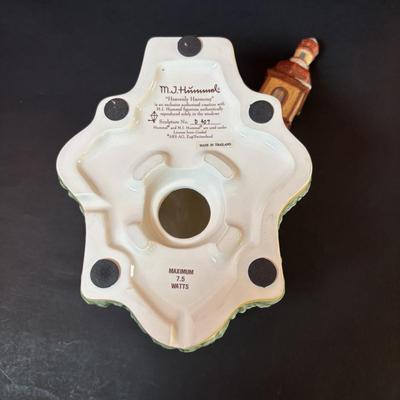 LOT 86: M.J. Hummel Holiday Village: Heavenly Harmony Church & All Aboard Bahnhof Bavarian Cottage