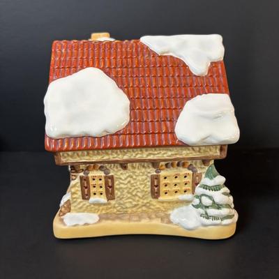 LOT 88: M.J. Hummel Holiday Village Bakery & Christmas Village Acessories