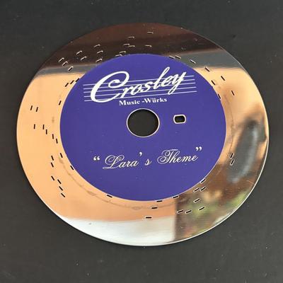 LOT 92: Crosley Music-Wurks The Saxony Metal Disc Music Box