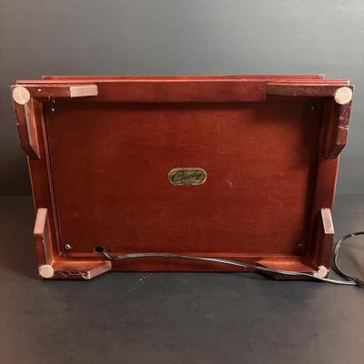 LOT 92: Crosley Music-Wurks The Saxony Metal Disc Music Box