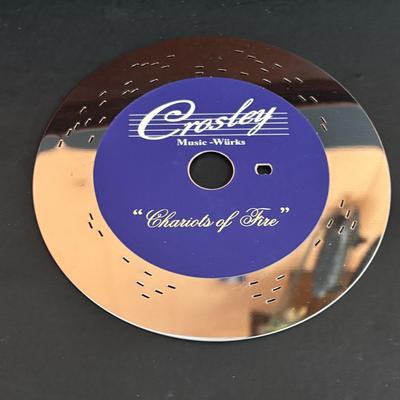 LOT 92: Crosley Music-Wurks The Saxony Metal Disc Music Box