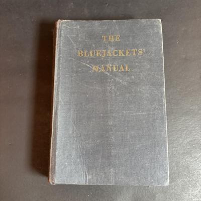 LOT 95: Vintage US Naval Artificer's Manuel, US Navy War Photographs, The Blue Jackets Manual 1940, Sergeant Terri Bull Infantry...