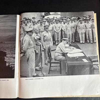 LOT 95: Vintage US Naval Artificer's Manuel, US Navy War Photographs, The Blue Jackets Manual 1940, Sergeant Terri Bull Infantry...