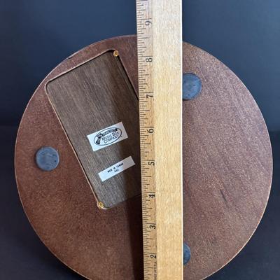 LOT 91: The San Franciso Music Box Company Wood & Brass Moving Kaleidoscope - Works