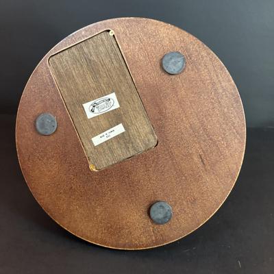 LOT 91: The San Franciso Music Box Company Wood & Brass Moving Kaleidoscope - Works