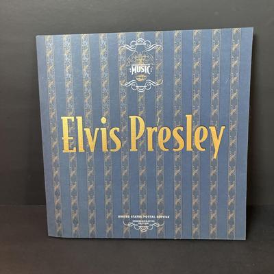 LOT 98: Elvis Presley Collection: Stamps, 8-Tracks, Magazines along with A Century of Country Book