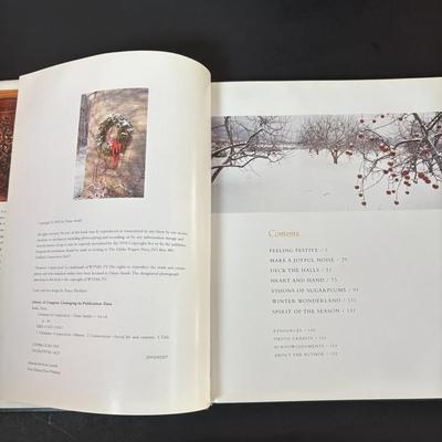 LOT 100: Holiday Entertaining Collection & More: Pfaltzgraff Winterberry Divided Platter, Princess House Ice Bucket & Oil Lamp,...