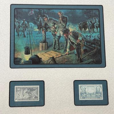 LOT 101: Historical Stamps and Print, Armchair General Magazine, History Channel DVD, and more