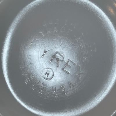 LOT 102: Vintage Pyrex Butterfly Gold Cinderella Mixing Bowls and Marigold Yellow Cinderella Casserole Dish