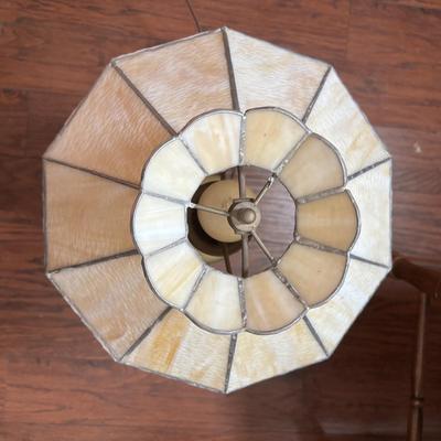 LOT 105: Hand-Crafted Stained Glass Lamp